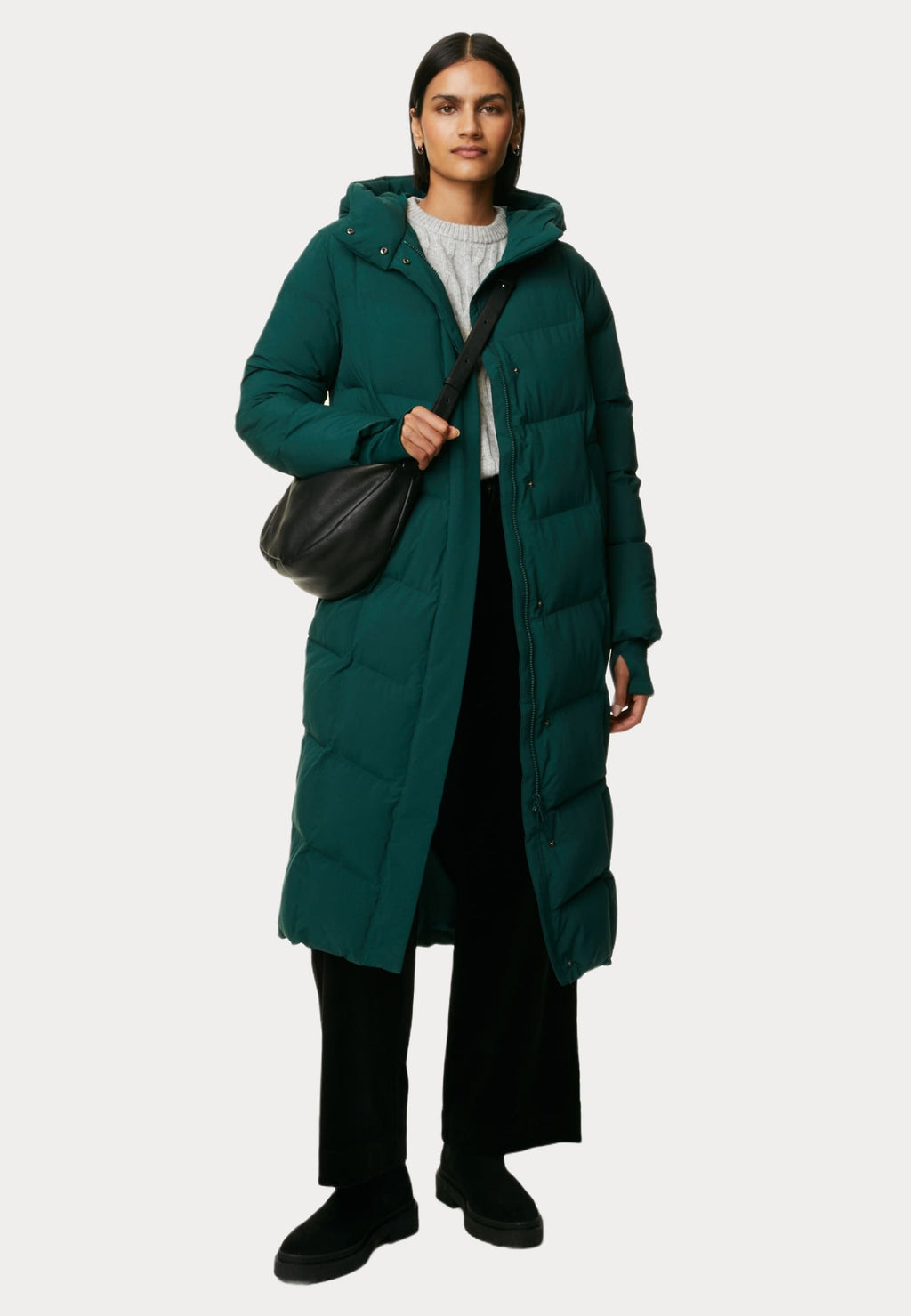 Marks & Spencer THERMOWARMTH HOODED LONGLINE DUVET