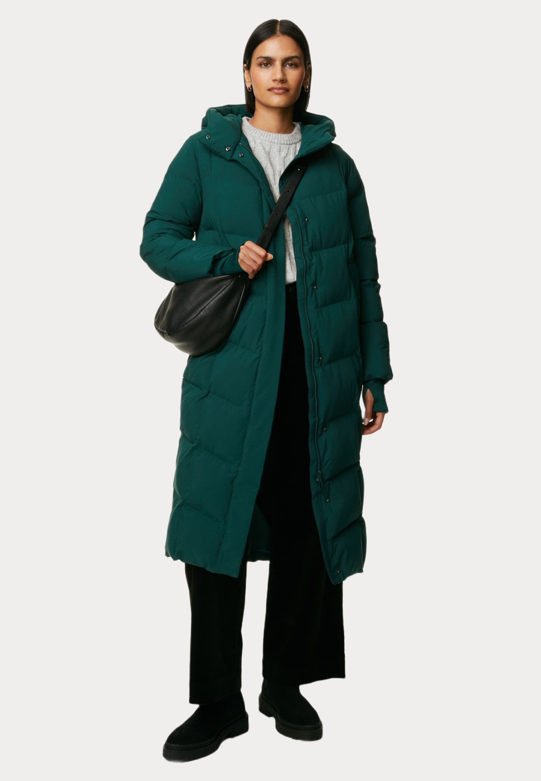 Marks & Spencer THERMOWARMTH HOODED LONGLINE DUVET