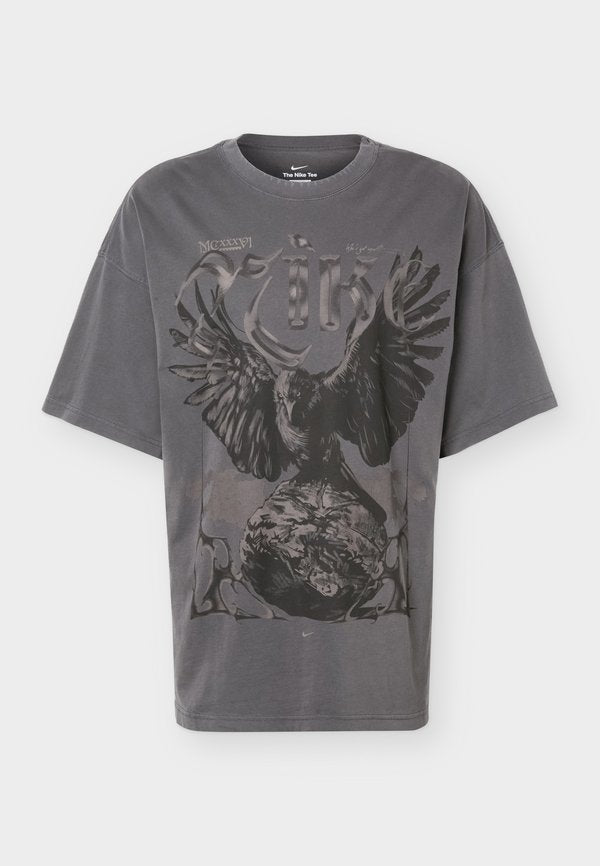 Nike Performance TEE SUMMIT CROW - Print T-shirt - black