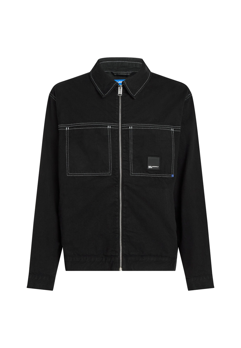 CONTRAST STITCH JACKET Media 1