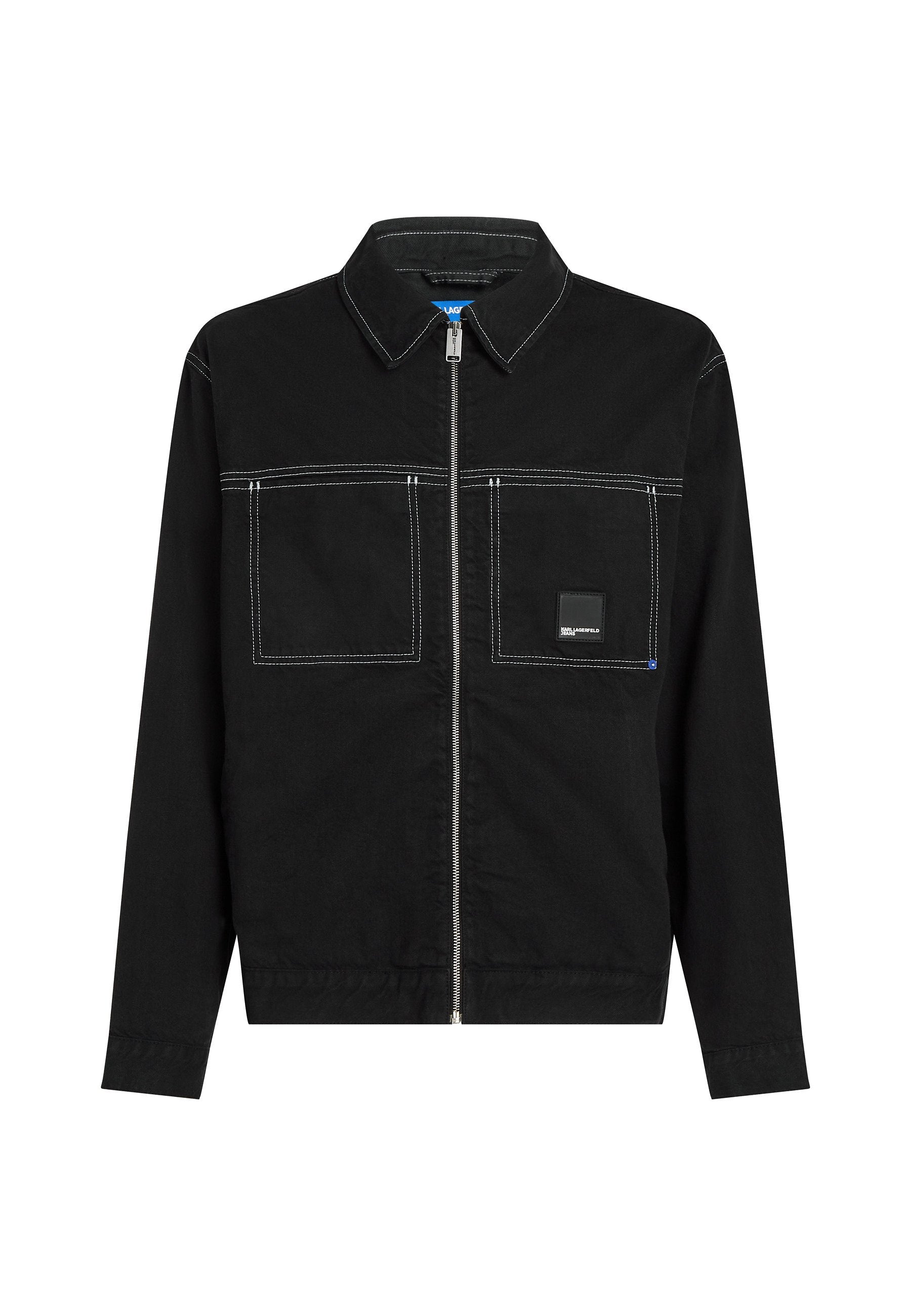 CONTRAST STITCH JACKET Media 1