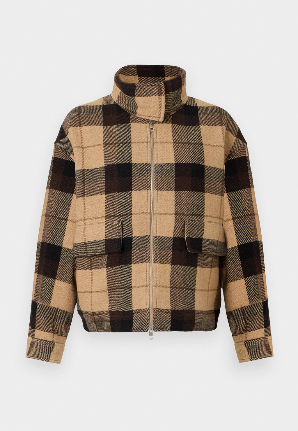 CHECK HARRINGTON JACKET Media 1