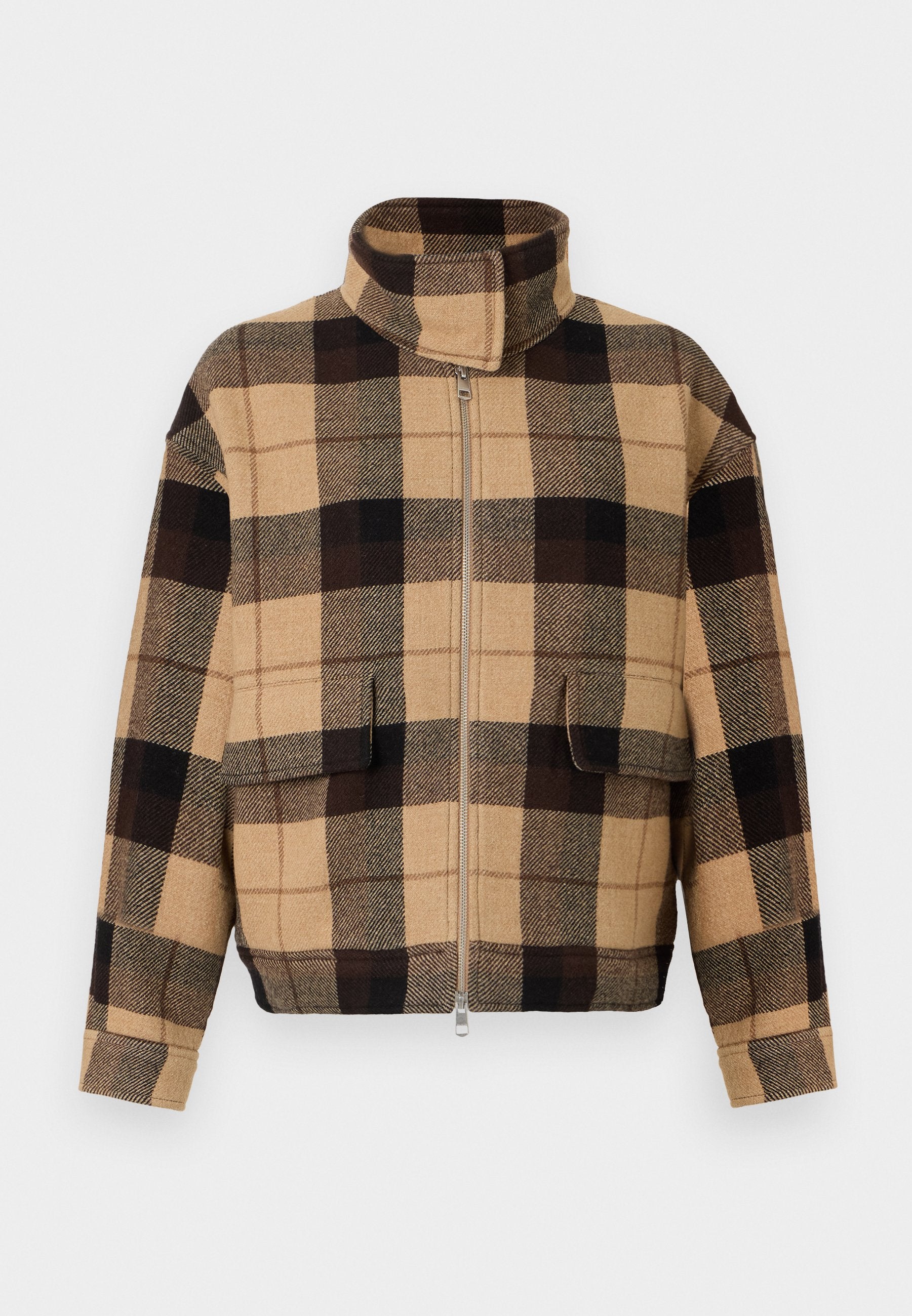 CHECK HARRINGTON JACKET Media 1