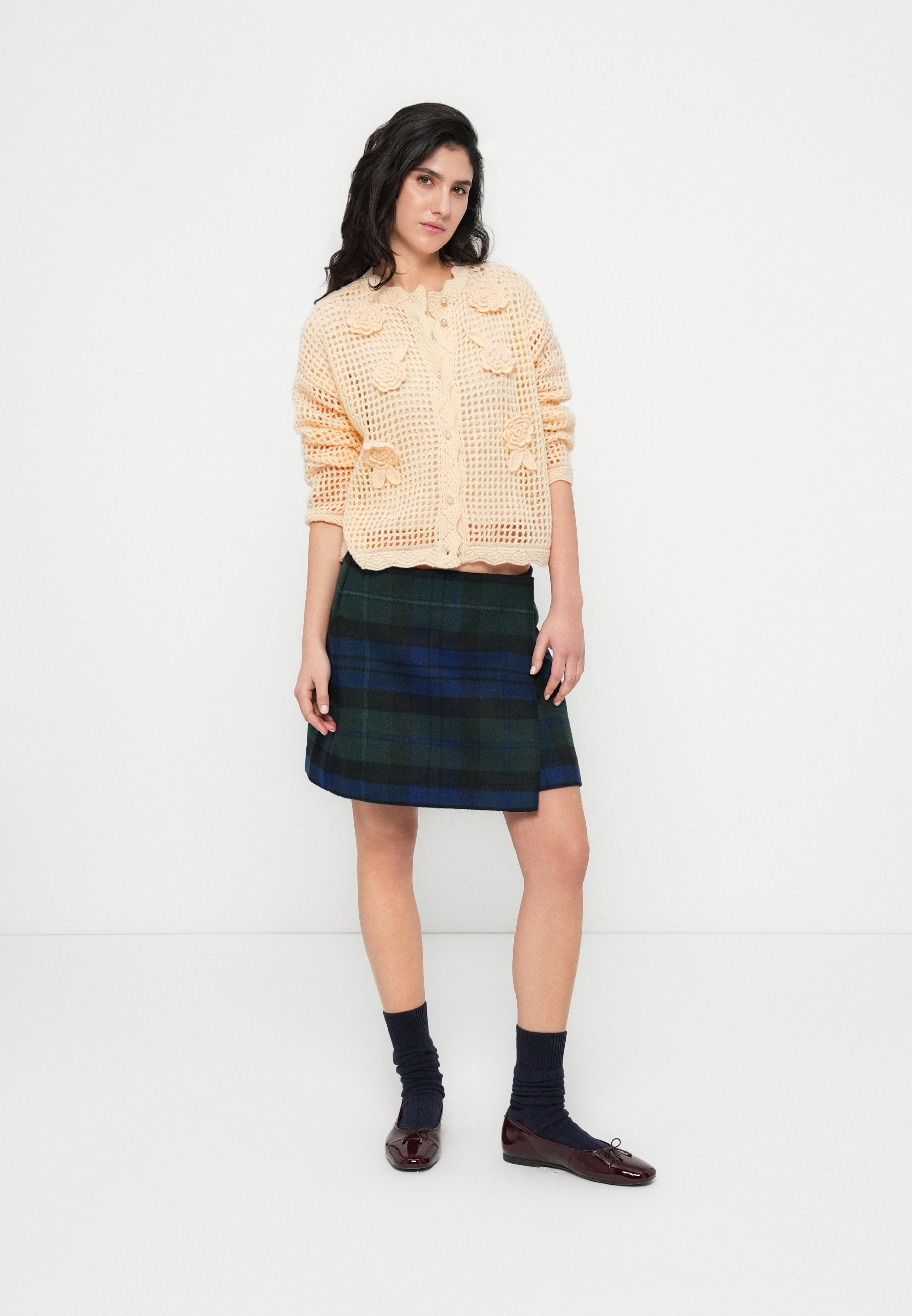 VILA Knitted VIENNY Buttoned