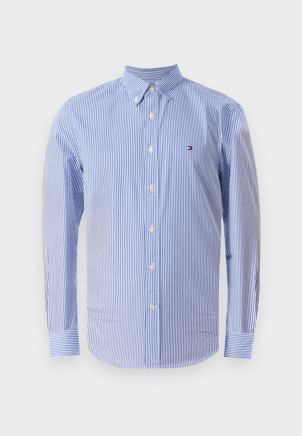 TH FLEX REGULAR FIT STRIPE SHIRT Media 1