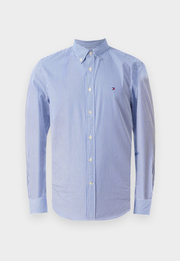 Tommy Hilfiger TH FLEX REGULAR FIT STRIPE SHIRT - Shirt - wedge blue