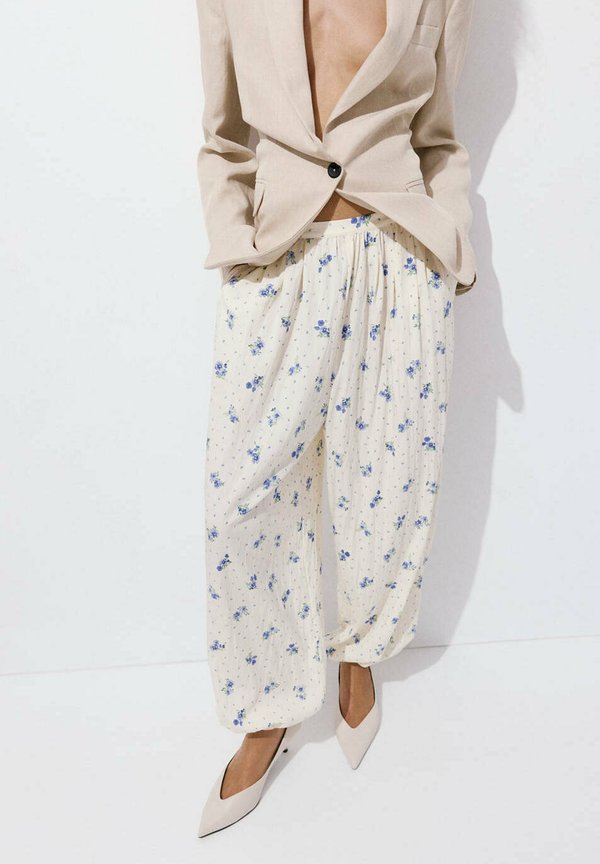 Mango ADULT - Trousers - white