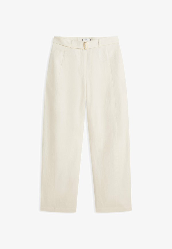 Tommy Hilfiger UTILITY BARREL  - Trousers - cream