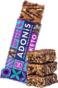 Proteinriegel, Hazelnut Crunch & Chocolate Keto, High Protein ADONIS