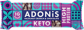 Proteinriegel, Hazelnut Crunch & Chocolate Keto, High Protein ADONIS