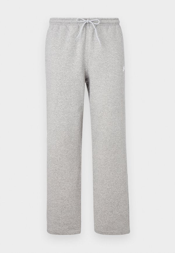 Nike Sportswear CLUB PANT - Tracksuit bottoms - dk grey heather lt smoke grey white