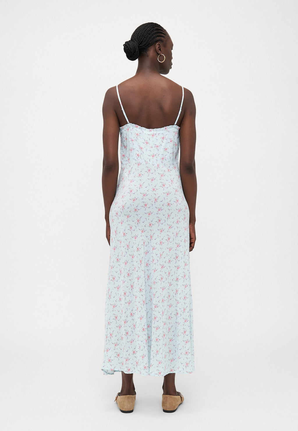 Gap Tall RUFFLE TRIM SLIP DRESS