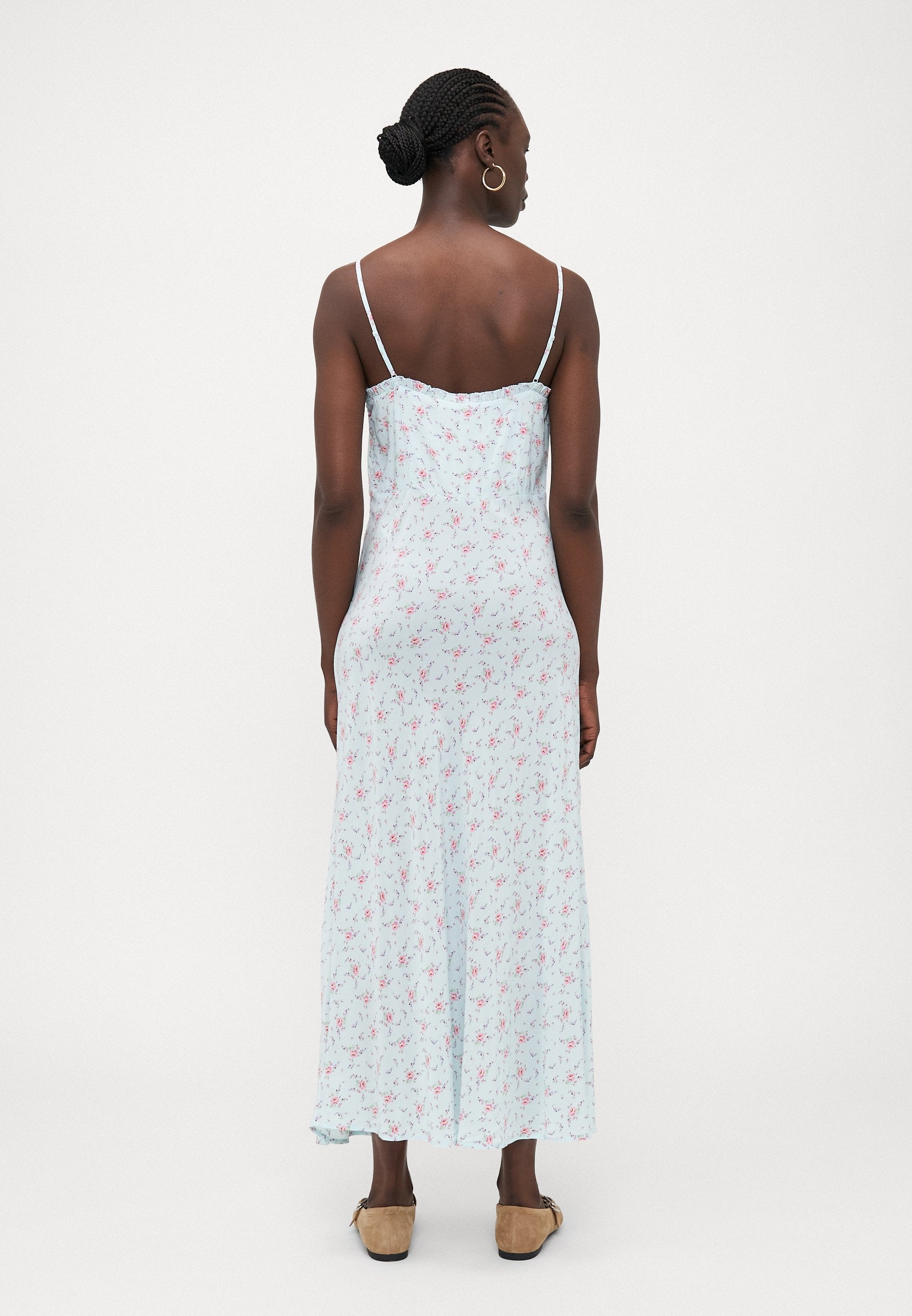 Gap Tall RUFFLE TRIM SLIP DRESS