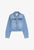 Bershka Denim jacket - light blue