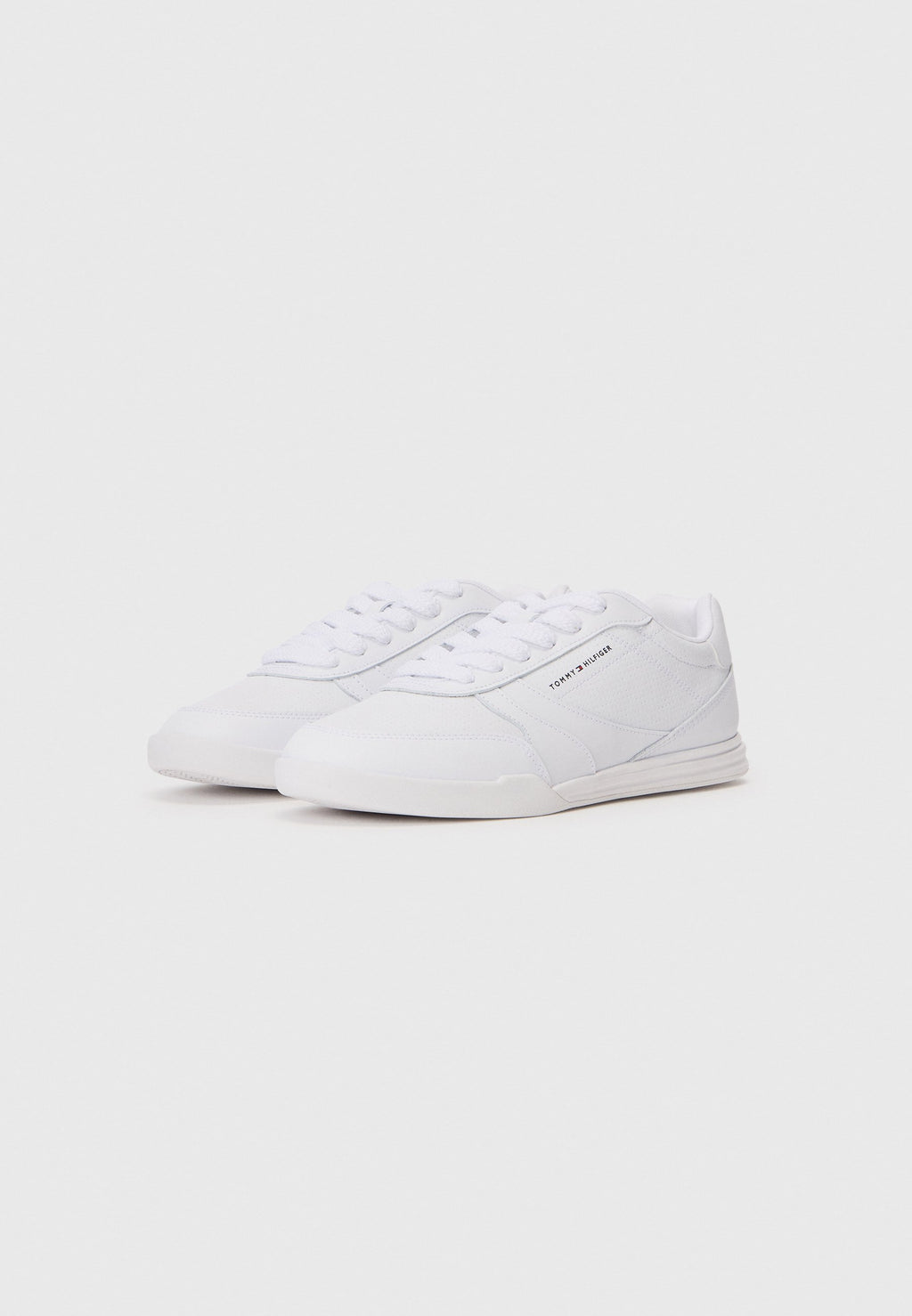 DEBOSSED LOGO CUPSOLE TRAINERS WITH LEATHER Media 2