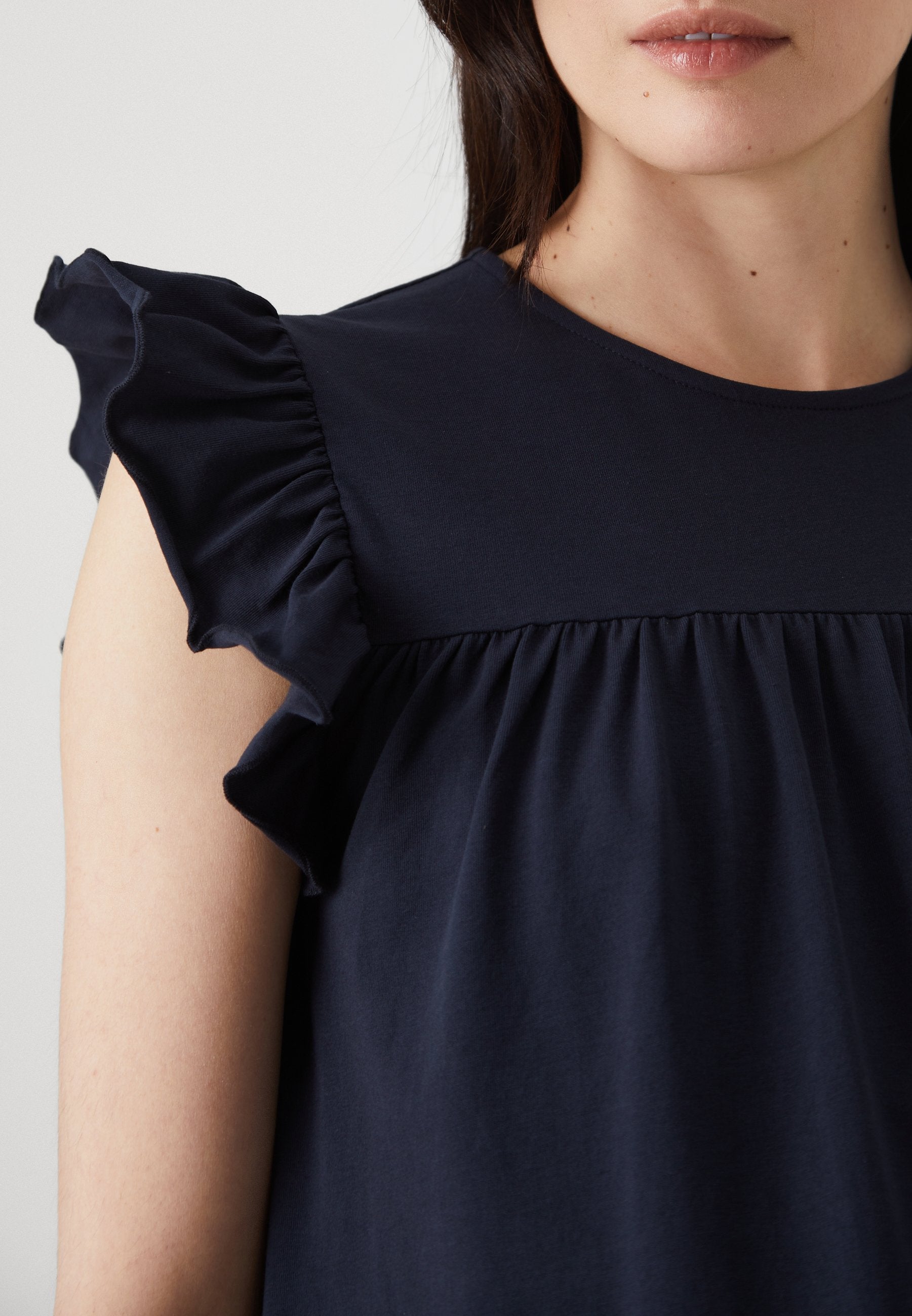ONLY MATERNITY OLMLOUISA FRILL KNEE DRESS