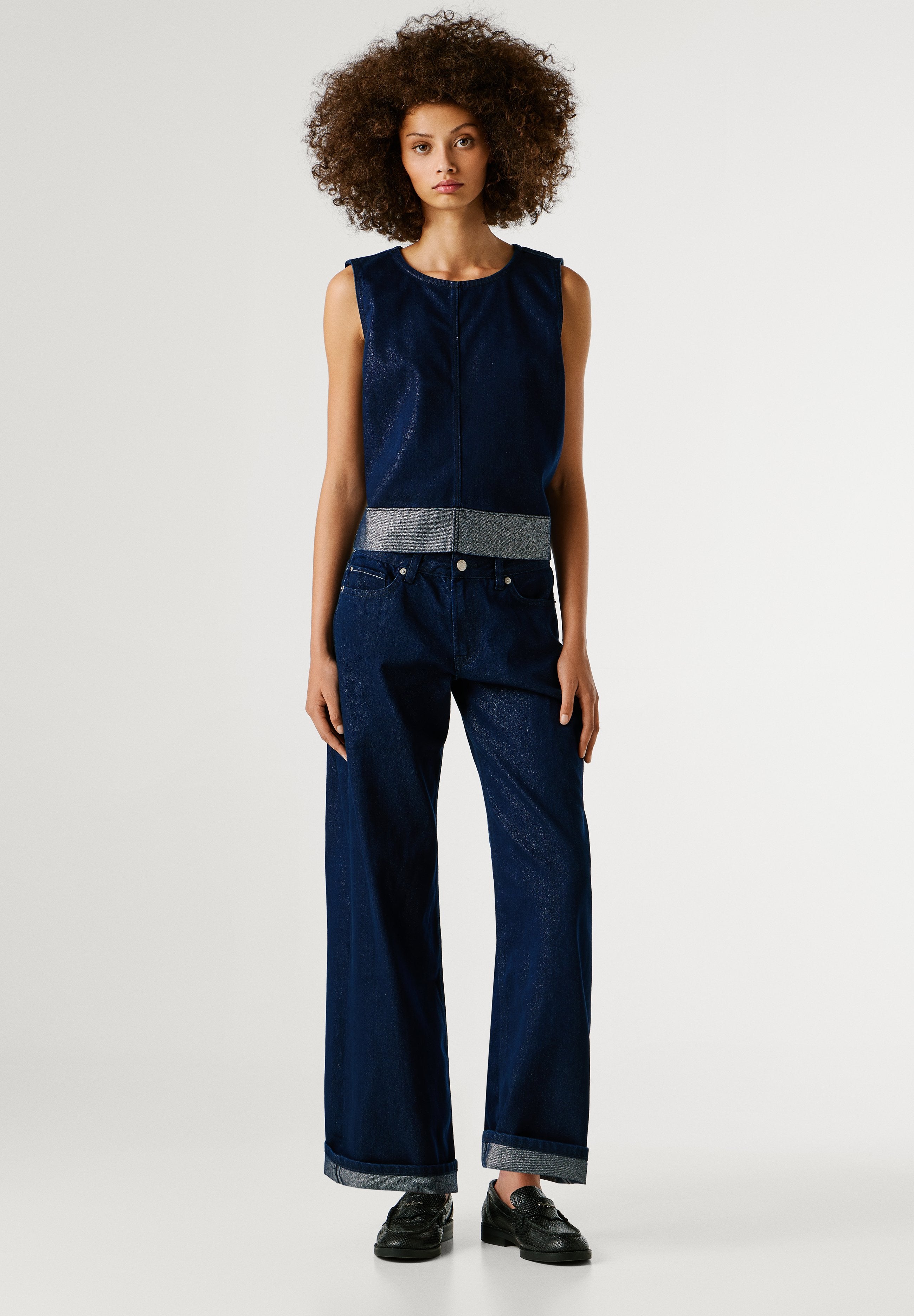 Pepe Jeans WIDE LEG LINA SHINE