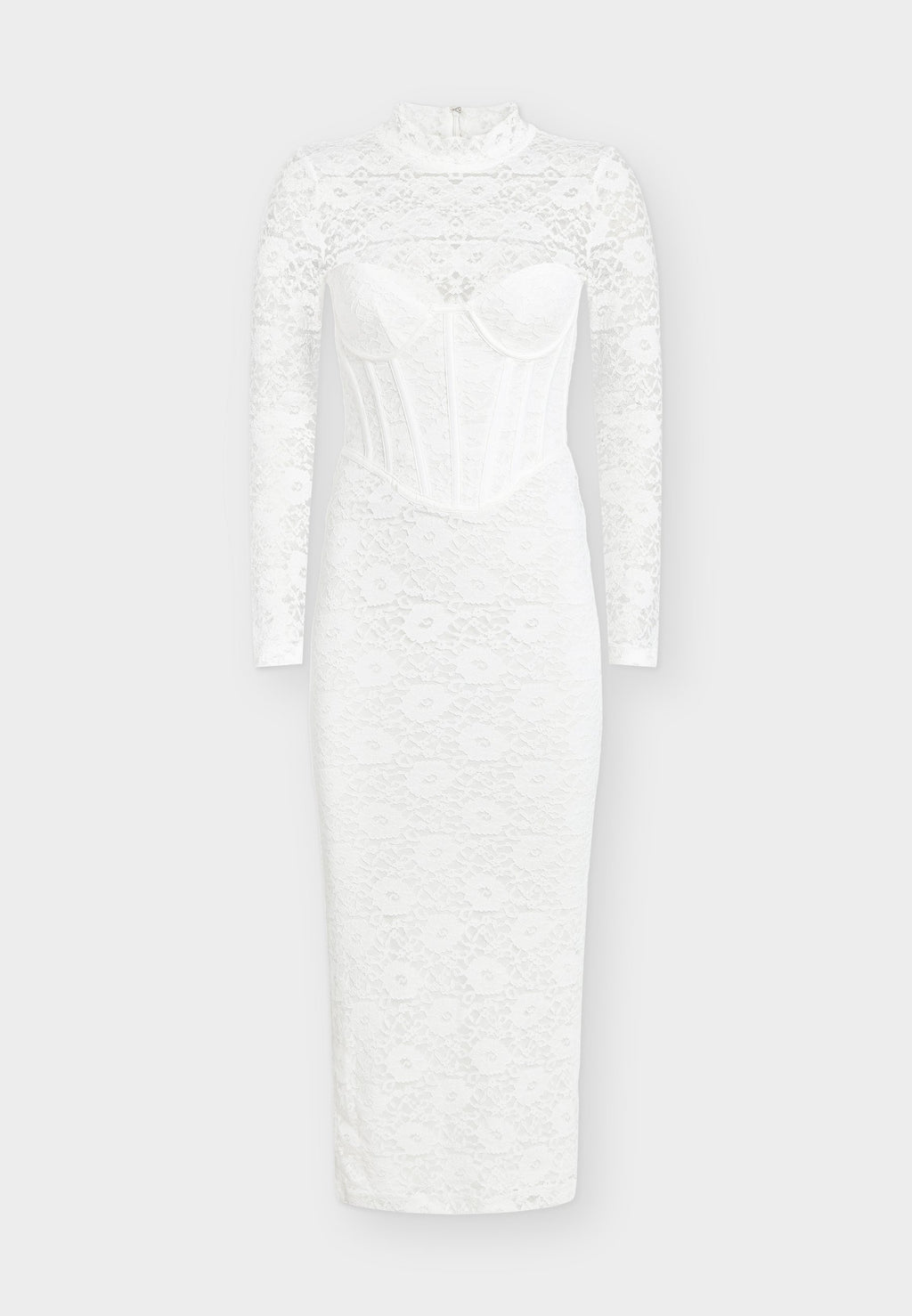 Bardot CARMEN LACE CORSET MIDI DRESS