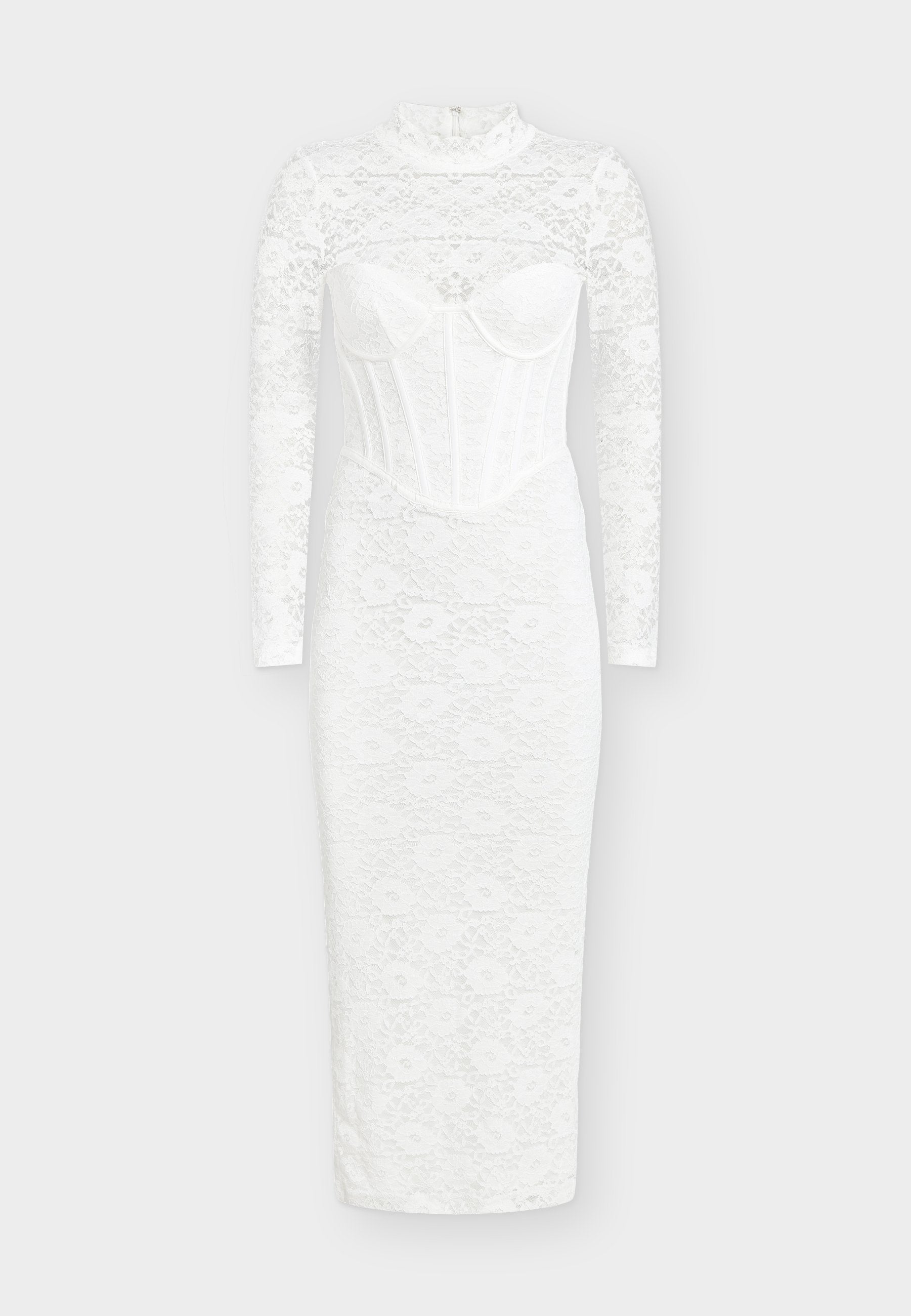 Bardot CARMEN LACE CORSET MIDI DRESS