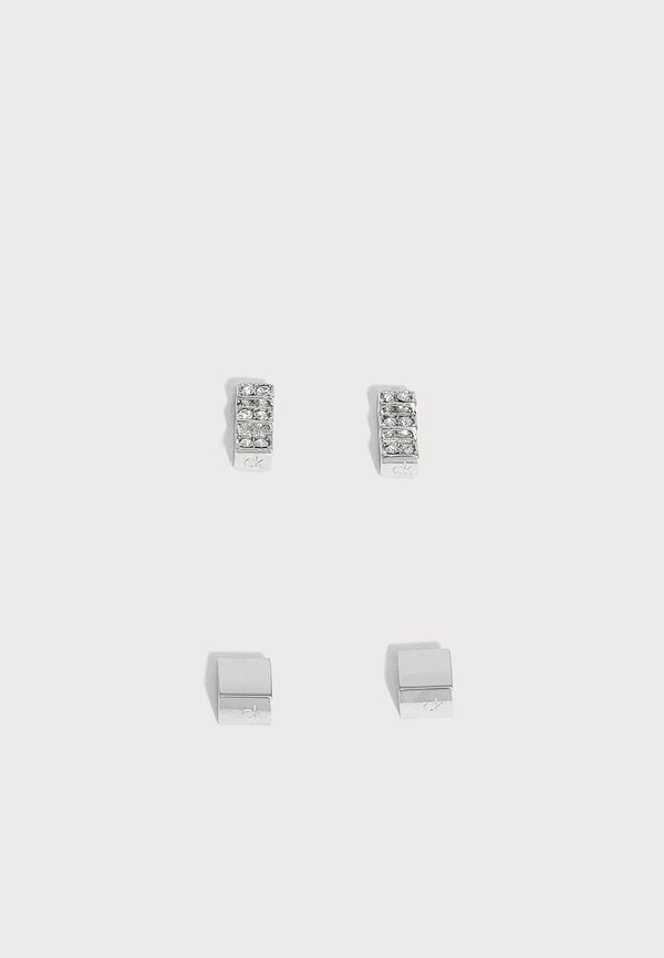 Calvin Klein SERIES 2 PACK - Earrings - silver-coloured