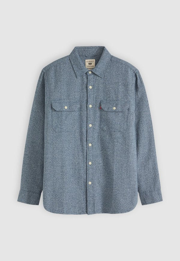 Levi's® JACKSON WORKER - Shirt - navy tricolor grindle