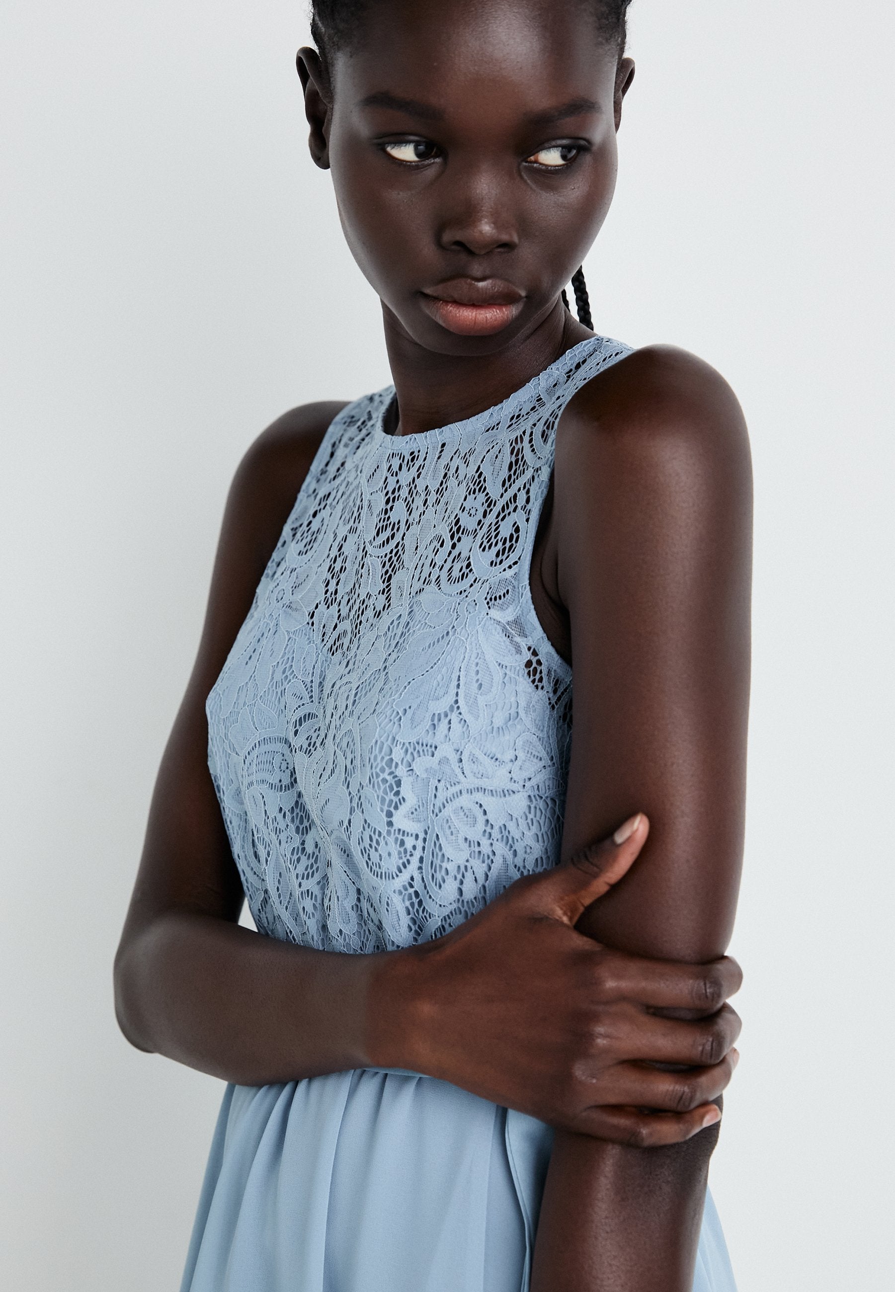 VILA VICUBSI O NECK SHORT DRESS