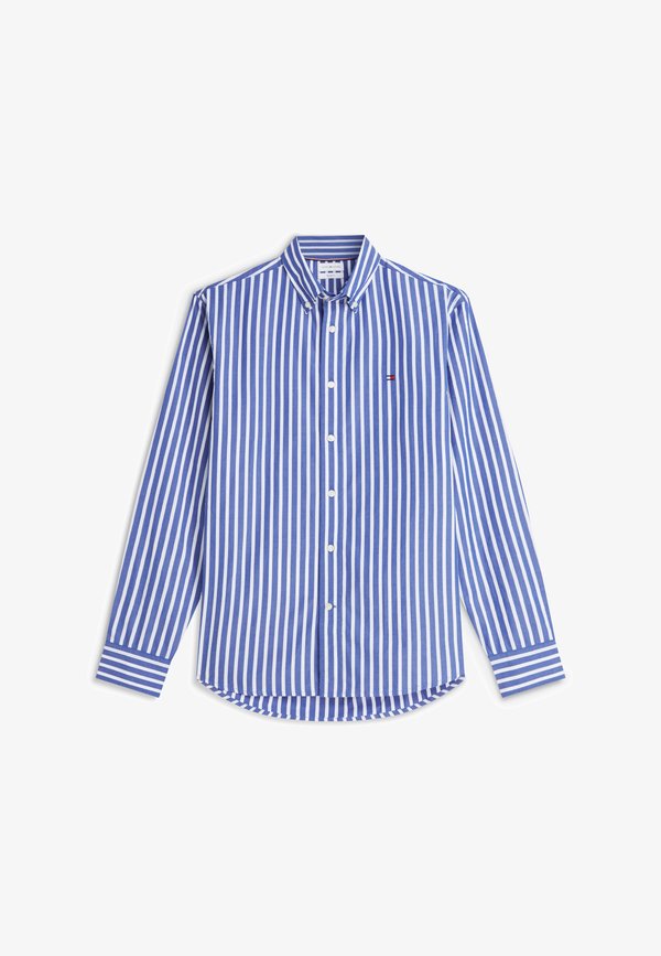 Tommy Hilfiger FLEX POPLIN SEASONAL STRIPE SHT - SEASONAL PATTERN - Shirt - blue