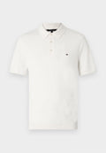 Tommy Hilfiger REGULAR FIT KNIT POLO SHIRT - Polo shirt - ivory petal