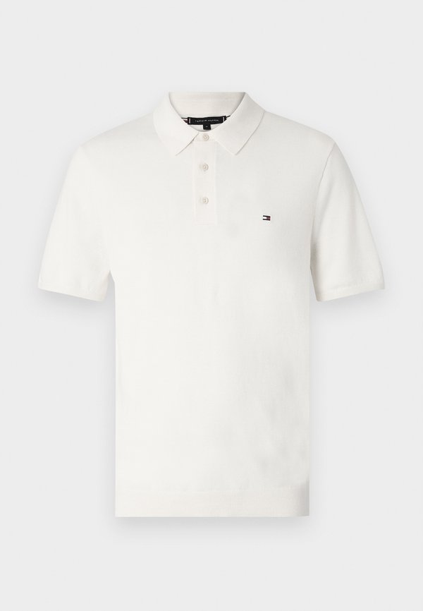 Tommy Hilfiger REGULAR FIT KNIT POLO SHIRT - Polo shirt - ivory petal