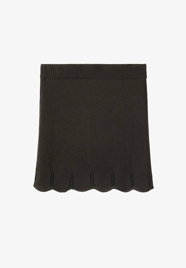 Mango ADULT - Mini skirt - dark brown