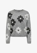 ONLY Knitted ONLFREESIA Knitted - Jumper - medium grey melange