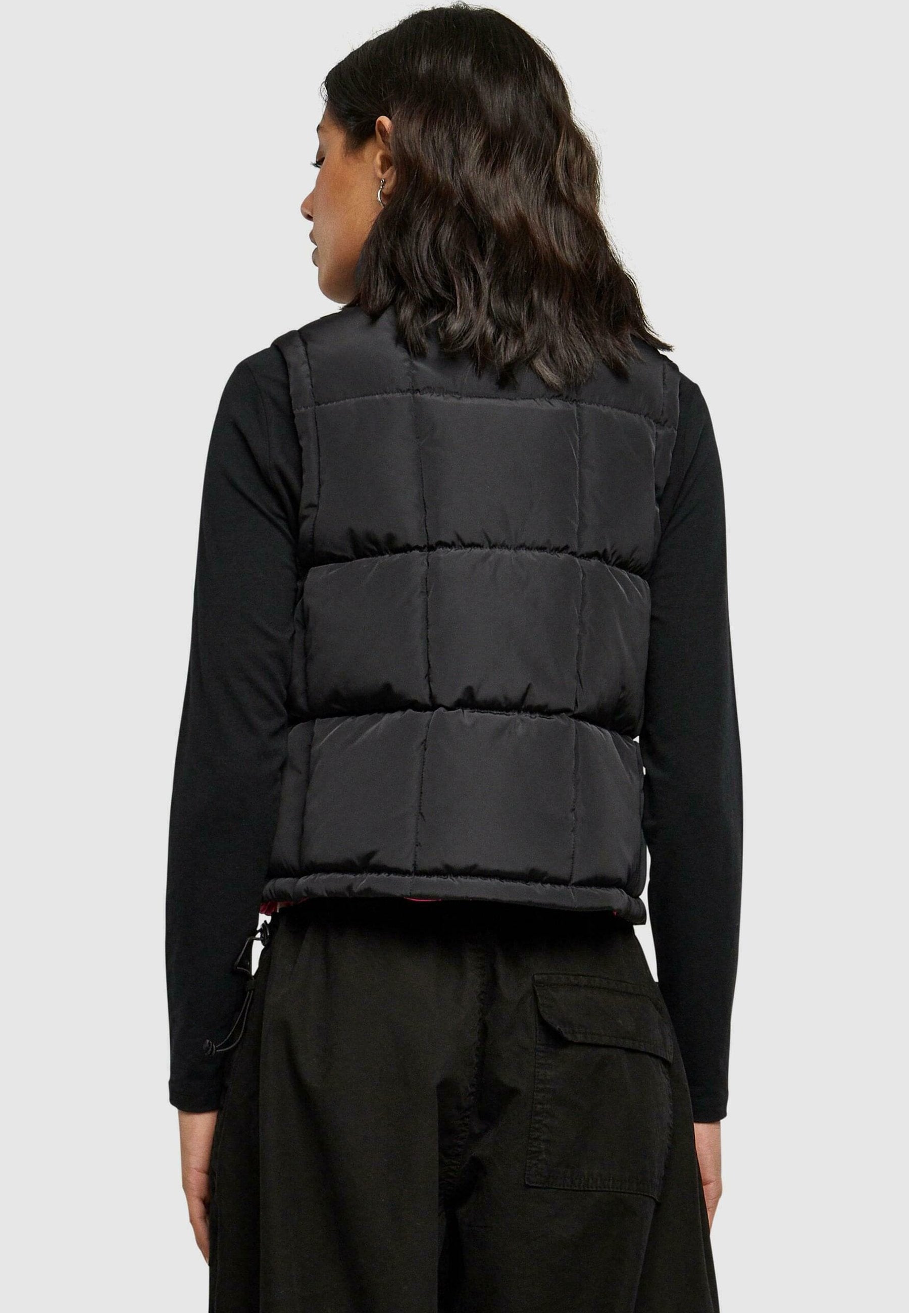Urban Classics  REVERSIBLE CROPPED PUFFER