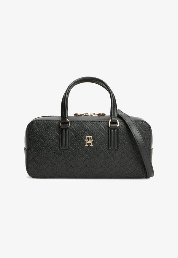 Tommy Hilfiger MONOGRAM  - Handbag - black