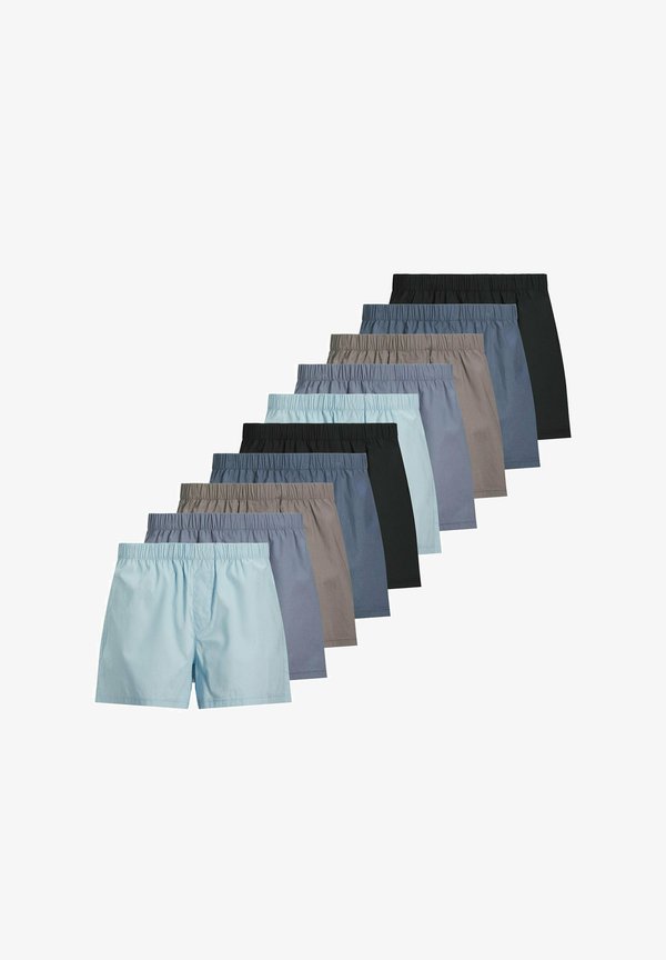 Jack & Jones 10 PACK - Boxer shorts - schwarz braun blau