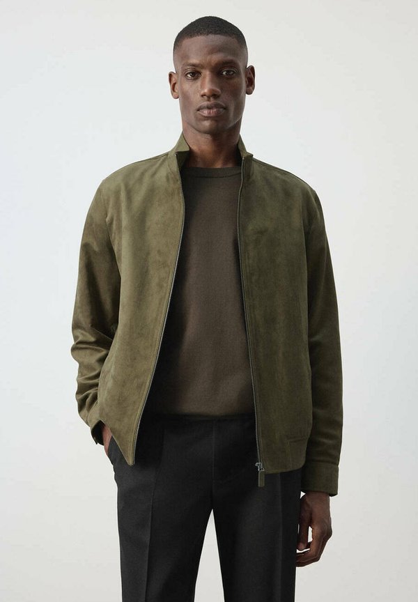 Mango ADULT - Bomber Jacket - khaki