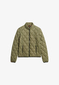 Superdry & Co DIAMOND QUILT FUJI LITE - Winter jacket - dusty olive green