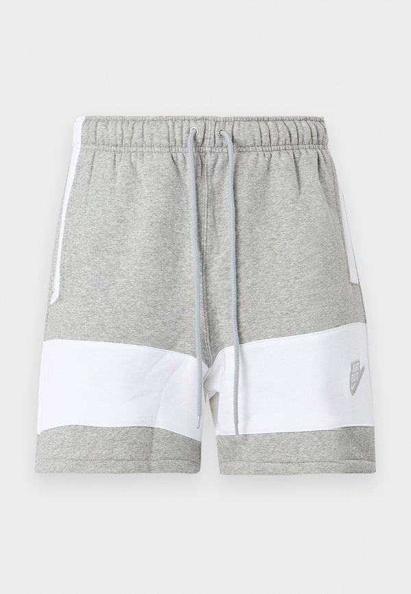 Nike Sportswear CLUB  - Shorts - grey heather/white/smoke grey