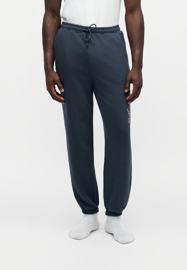 Calvin Klein Underwear SCRIPT - Pyjama bottoms - blue nights