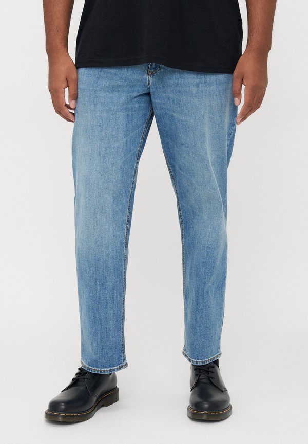 Jack & Jones Tapered fit Plus Size JJIMIKE JJORIGINAL AM 416 NOOS PLS - Straight leg jeans - blue denim