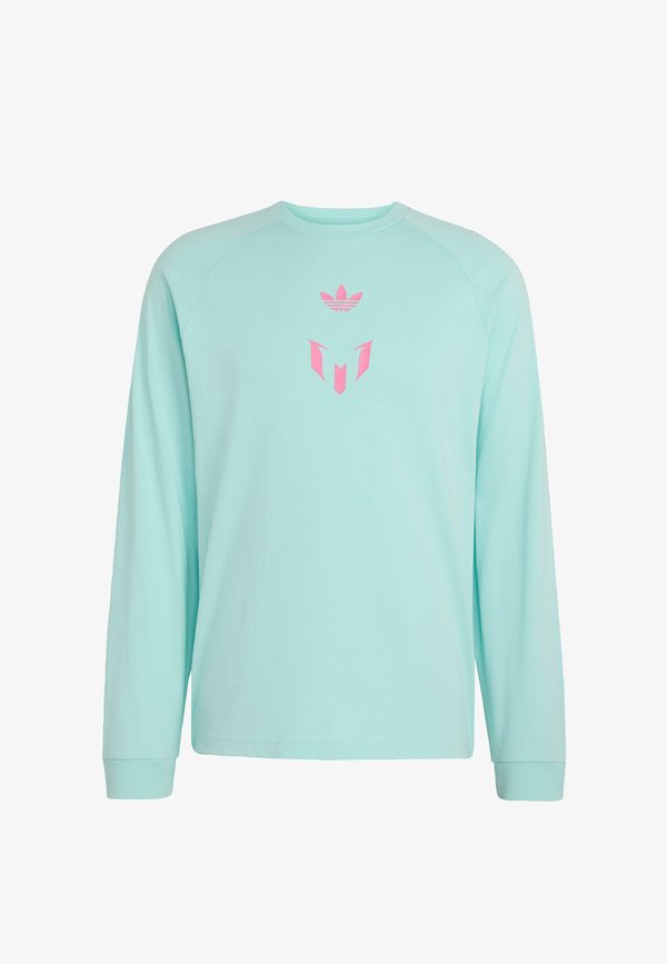 adidas Originals MESSI  - Long sleeved top - semi flash aqua