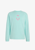 adidas Originals MESSI  - Long sleeved top - semi flash aqua