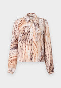 DALIA FLUID CROP SHIRT Media 1