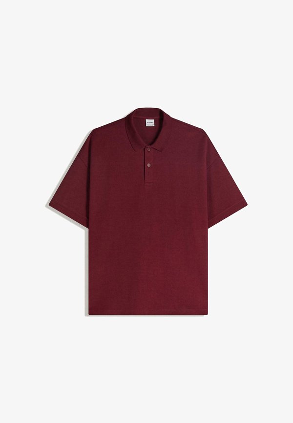 Bershka SHORT SLEEVE  - Polo shirt - bordeaux