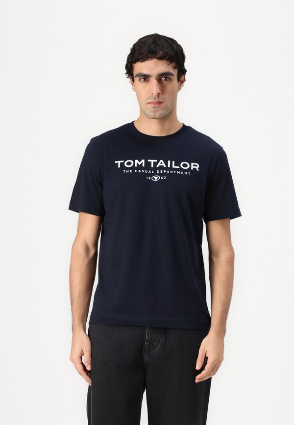 TOM TAILOR Print T-shirt - sky captain blue