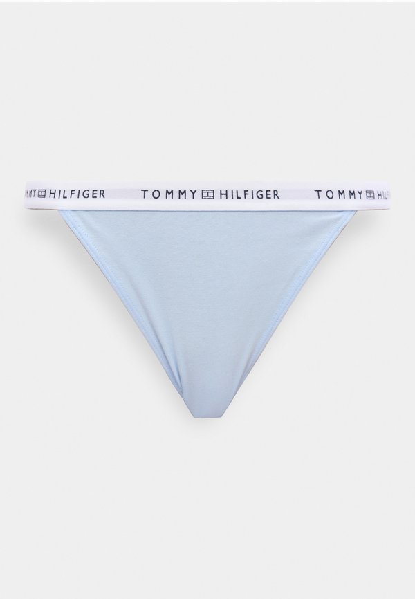 Tommy Hilfiger REPEAT LOGO WAISTBAND TANGA THONG - Thong - sweet blue