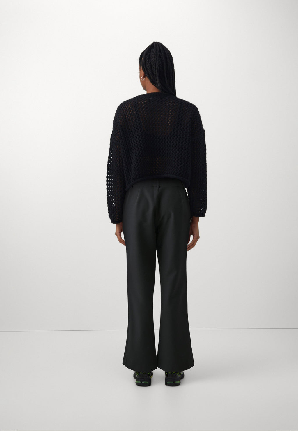 ONLBERRY MID FLARED PANT Media 4