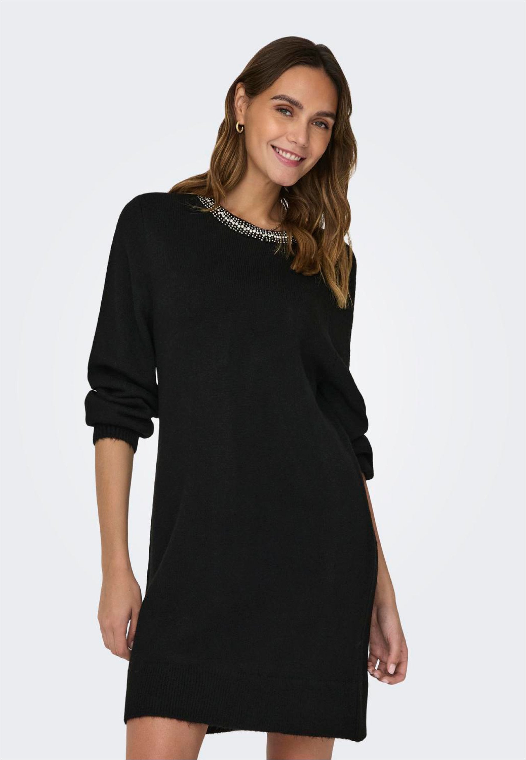ONLHALEY BLING O NECK DRESS Media 3