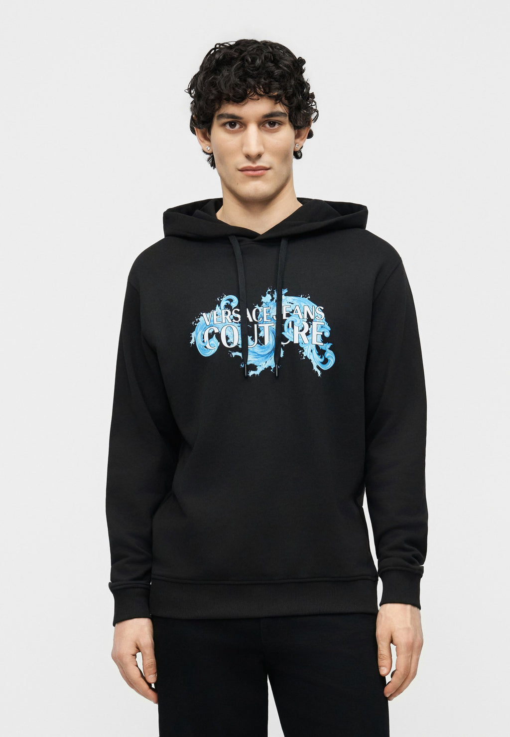 Versace Jeans Couture HOODIE BAROQUE WAVE
