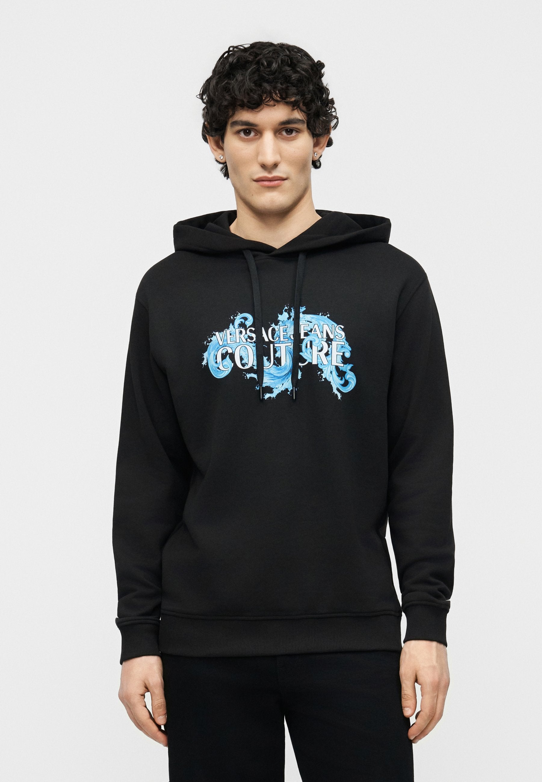 Versace Jeans Couture HOODIE BAROQUE WAVE
