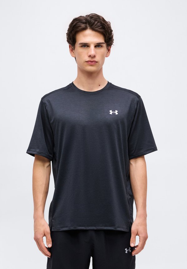 Under Armour TECH VENT - Sports T-shirt - ultimate black/white